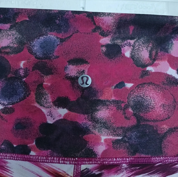 Lululemon Wunder Under Pant III Full-On Luxtreme - Pigment Wind Berry Multi Sz 6 - Picture 2 of 7